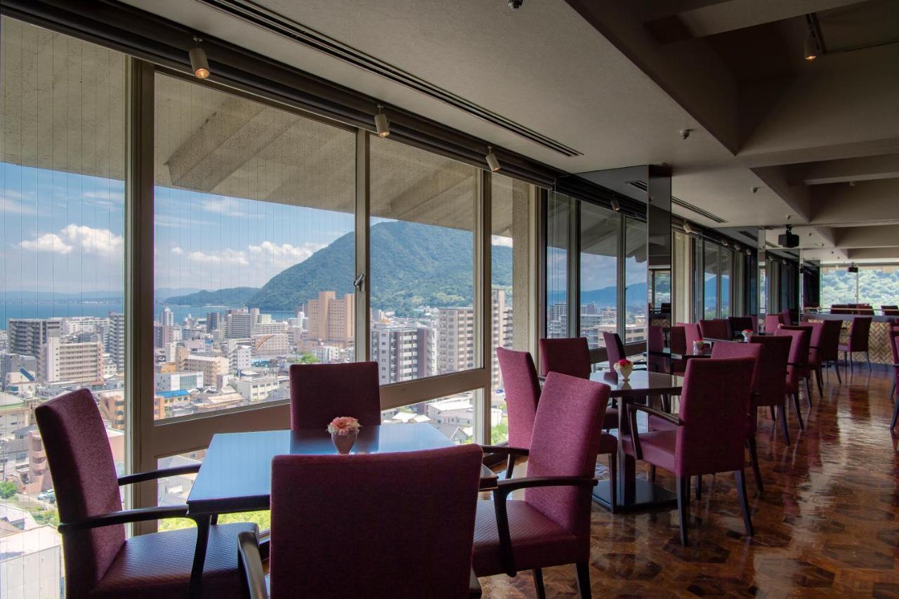 Shiragiku Hotel Beppu Buitenkant foto